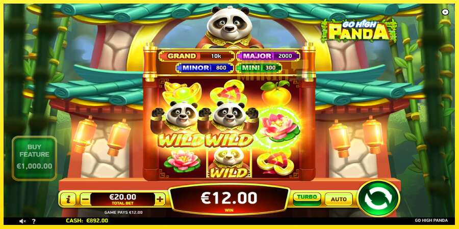 Riktiga pengar med en spelautomat Go High Panda, bild 3