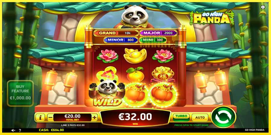 Riktiga pengar med en spelautomat Go High Panda, bild 4