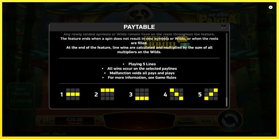 Riktiga pengar med en spelautomat Go High Panda, bild 7