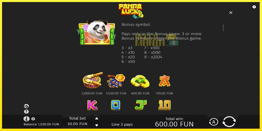 Riktiga pengar med en spelautomat Panda Luck, bild 5