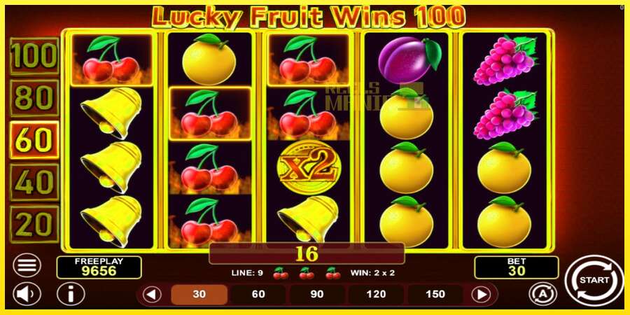 Riktiga pengar med en spelautomat Lucky Fruit Wins 100, bild 2