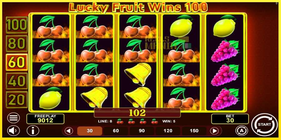 Riktiga pengar med en spelautomat Lucky Fruit Wins 100, bild 3