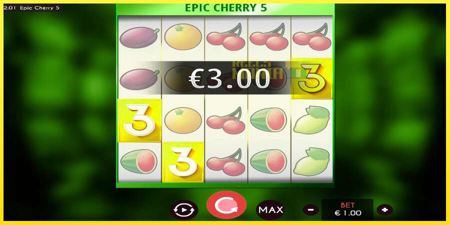 Riktiga pengar med en spelautomat Epic Cherry 5, bild 3