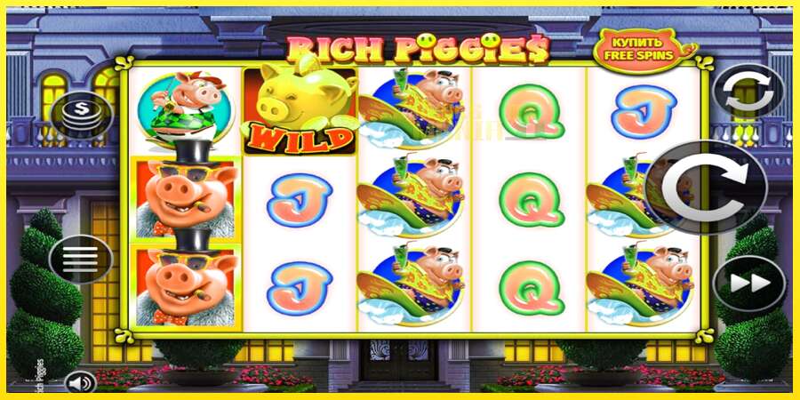 Riktiga pengar med en spelautomat Rich Piggies, bild 1