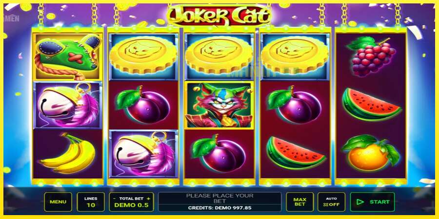 Riktiga pengar med en spelautomat Joker Cat, bild 5