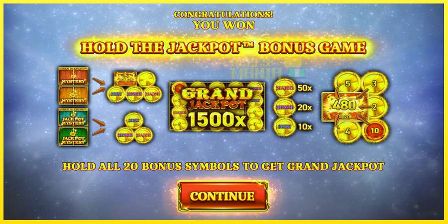 Riktiga pengar med en spelautomat 20 Coins Score The Jackpot, bild 3