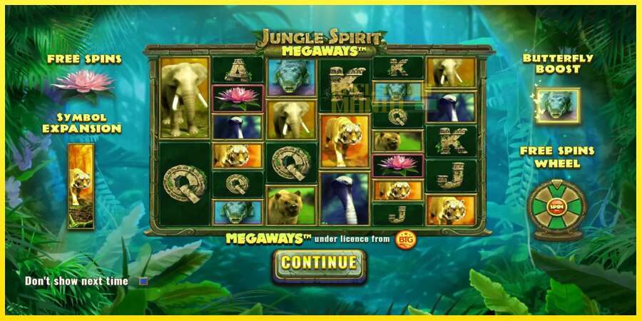 Riktiga pengar med en spelautomat Jungle Spirit Megaways, bild 1