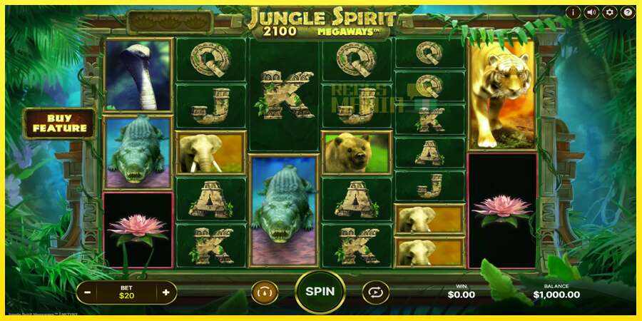 Riktiga pengar med en spelautomat Jungle Spirit Megaways, bild 2