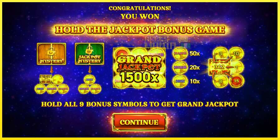 Riktiga pengar med en spelautomat 9 Coins Grand Gold Edition Score The Jackpot, bild 3