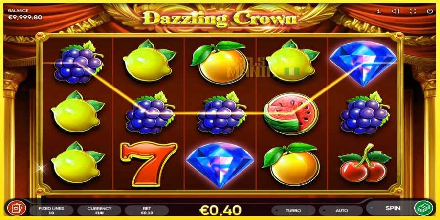 Riktiga pengar med en spelautomat Dazzling Crown, bild 2