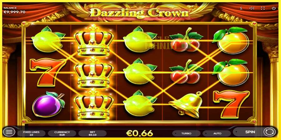 Riktiga pengar med en spelautomat Dazzling Crown, bild 3