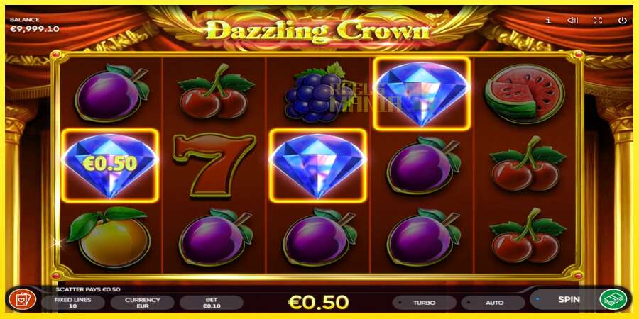 Riktiga pengar med en spelautomat Dazzling Crown, bild 4