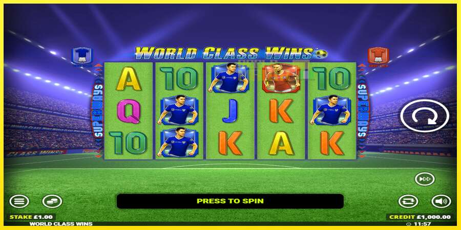 Riktiga pengar med en spelautomat World Class Wins, bild 1