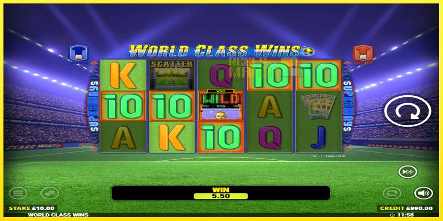 Riktiga pengar med en spelautomat World Class Wins, bild 2