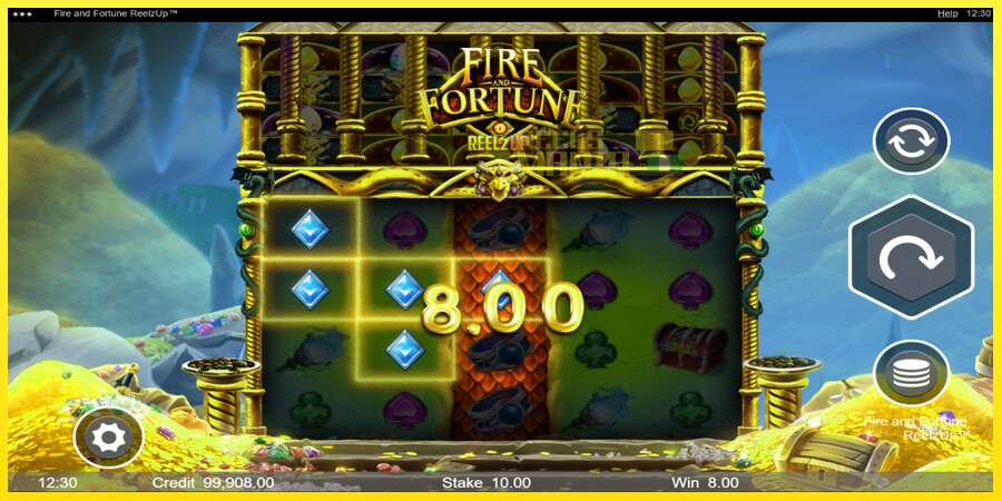 Riktiga pengar med en spelautomat Fire and Fortune ReelzUp, bild 3