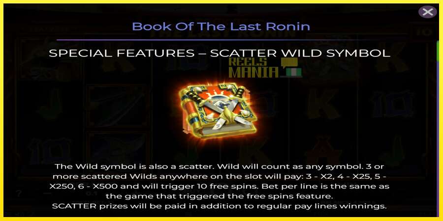 Riktiga pengar med en spelautomat Book of the Last Ronin, bild 4