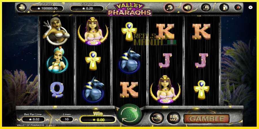 Riktiga pengar med en spelautomat Valley of Pharaohs, bild 2