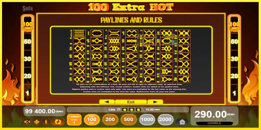 Riktiga pengar med en spelautomat 100 Extra Hot, bild 7