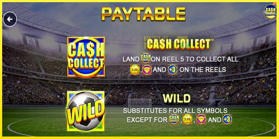 Riktiga pengar med en spelautomat Football Cash Collect PowerPlay Jackpot, bild 5