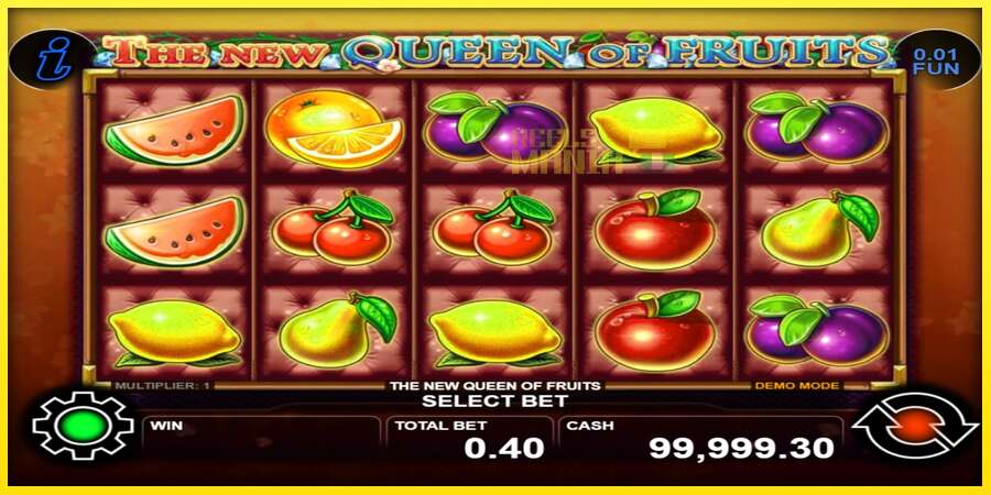 Riktiga pengar med en spelautomat The New Queen of Fruits, bild 1