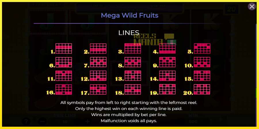 Riktiga pengar med en spelautomat Mega Wild Fruits, bild 7