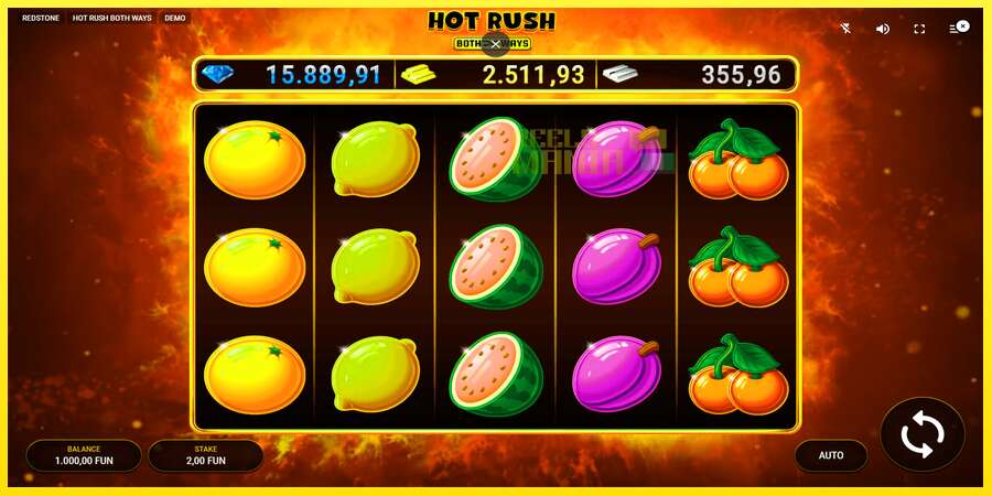 Riktiga pengar med en spelautomat Hot Rush Both Ways, bild 1