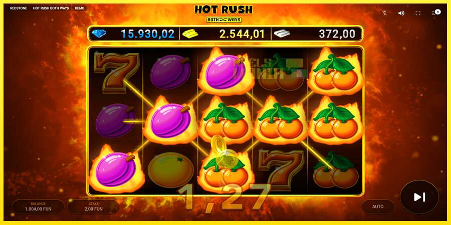 Riktiga pengar med en spelautomat Hot Rush Both Ways, bild 3