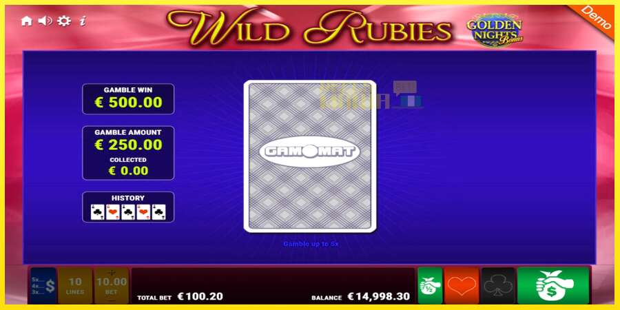 Riktiga pengar med en spelautomat Wild Rubies Golden Nights, bild 9