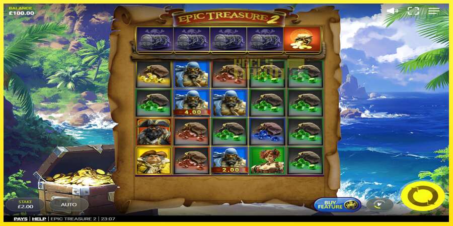 Riktiga pengar med en spelautomat Epic Treasure 2, bild 2