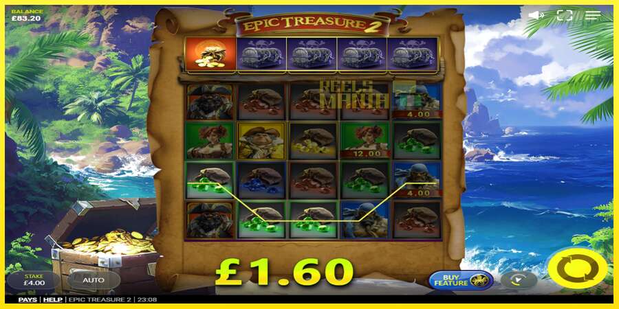 Riktiga pengar med en spelautomat Epic Treasure 2, bild 3