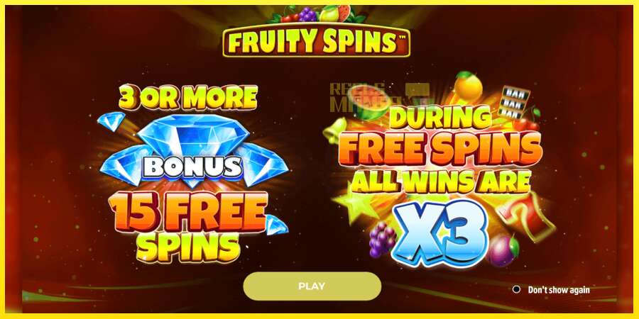 Riktiga pengar med en spelautomat Fruity Spins, bild 1