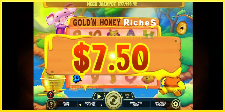 Riktiga pengar med en spelautomat Goldn Honey Riches, bild 3