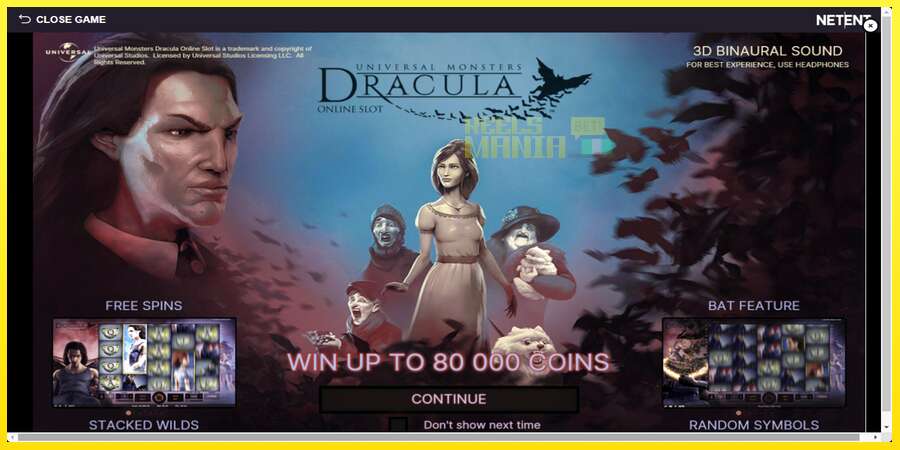 Riktiga pengar med en spelautomat Dracula, bild 1