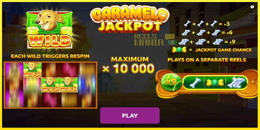 Riktiga pengar med en spelautomat Caramelo Jackpot, bild 1