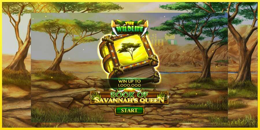 Riktiga pengar med en spelautomat Book of Savannahs Queen, bild 1