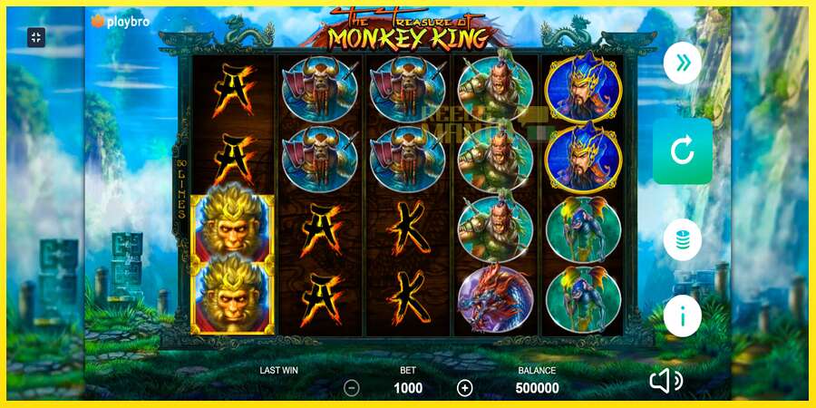 Riktiga pengar med en spelautomat The Monkey King, bild 1