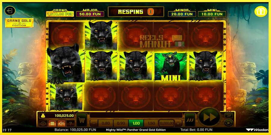 Riktiga pengar med en spelautomat Mighty Wild: Panther Grand Gold Edition, bild 3