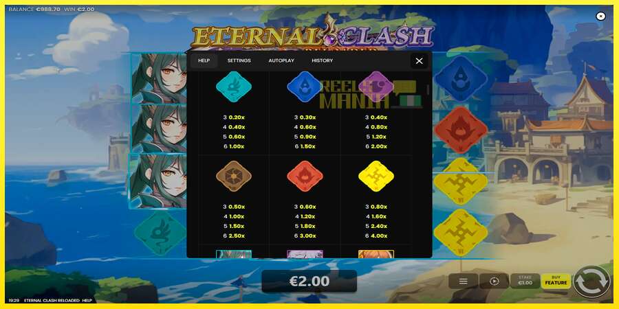 Riktiga pengar med en spelautomat Eternal Clash Reloaded, bild 6