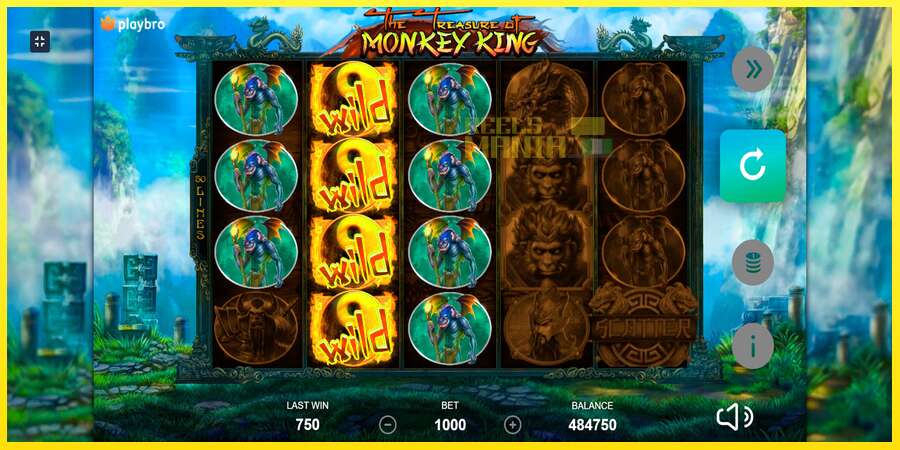 Riktiga pengar med en spelautomat The Monkey King, bild 5