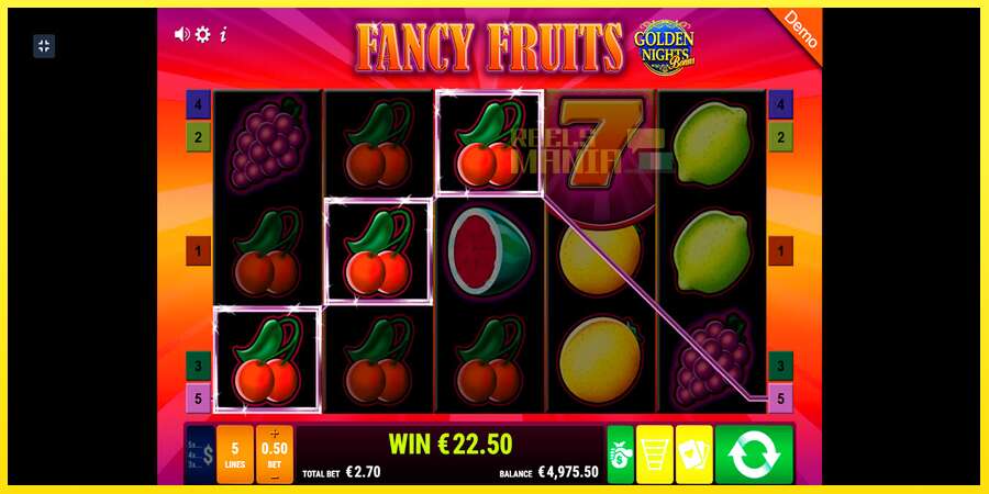 Riktiga pengar med en spelautomat Fancy Fruits GDN, bild 3