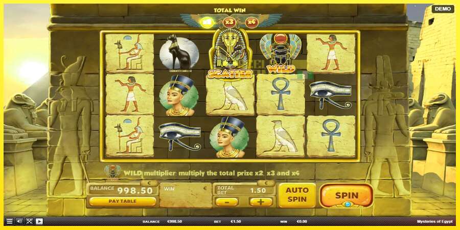 Riktiga pengar med en spelautomat Mysteries of Egypt, bild 3