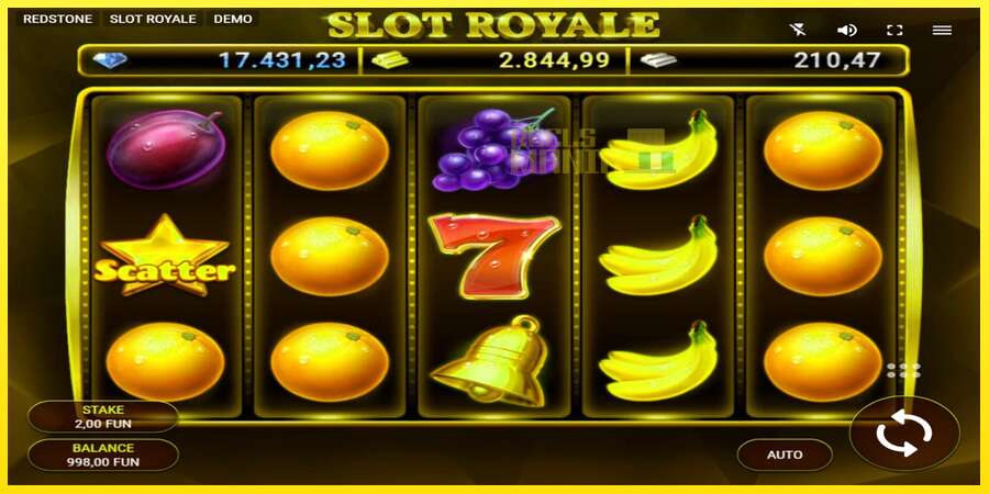 Riktiga pengar med en spelautomat Slot Royale, bild 2