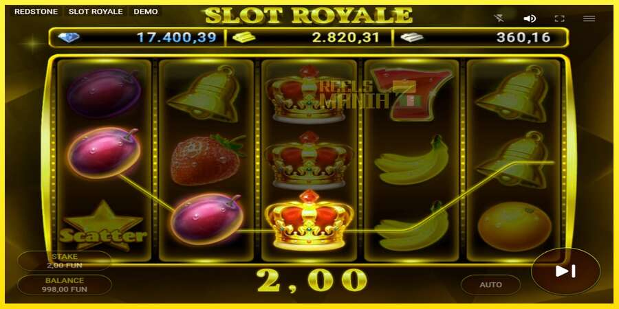 Riktiga pengar med en spelautomat Slot Royale, bild 3