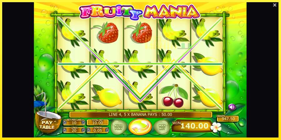 Riktiga pengar med en spelautomat Fruity Mania, bild 5