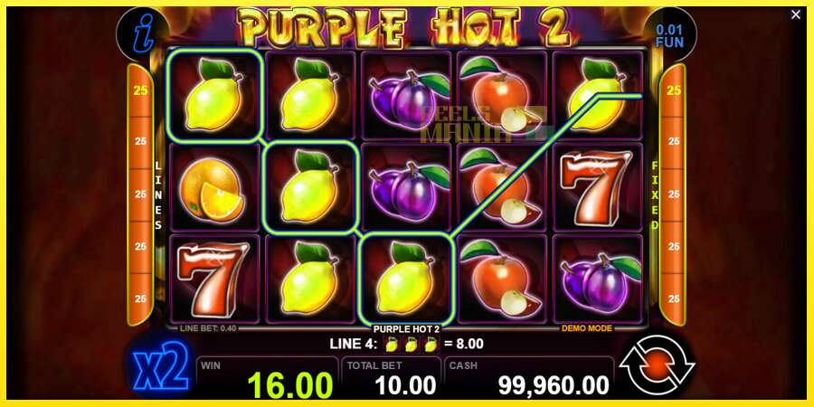 Riktiga pengar med en spelautomat Purple Hot 2, bild 2