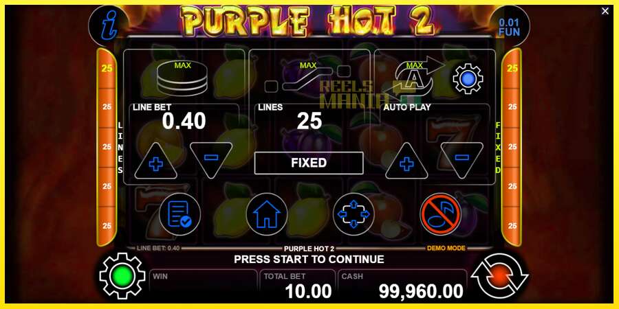 Riktiga pengar med en spelautomat Purple Hot 2, bild 7