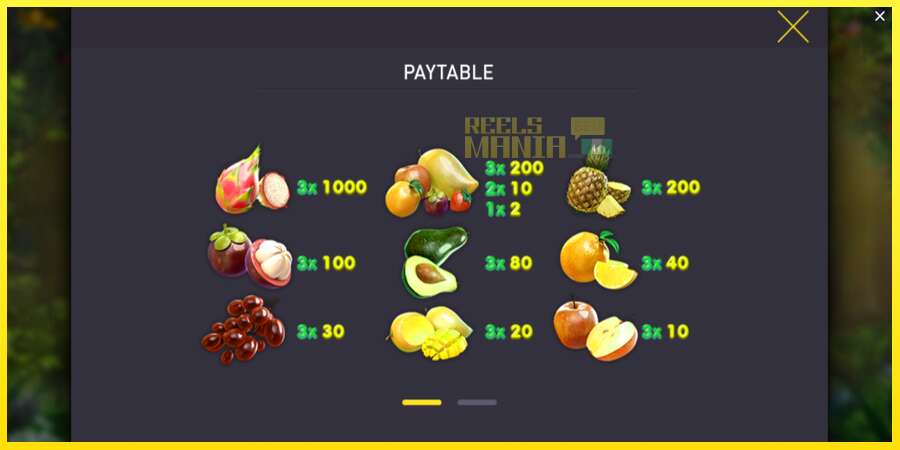 Riktiga pengar med en spelautomat Fruitilicious, bild 5