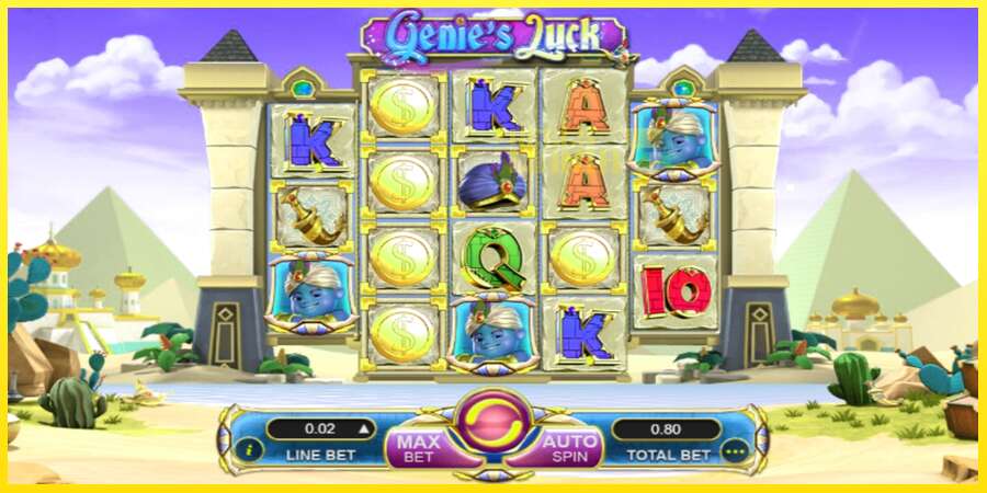 Riktiga pengar med en spelautomat Genie’s Luck, bild 2