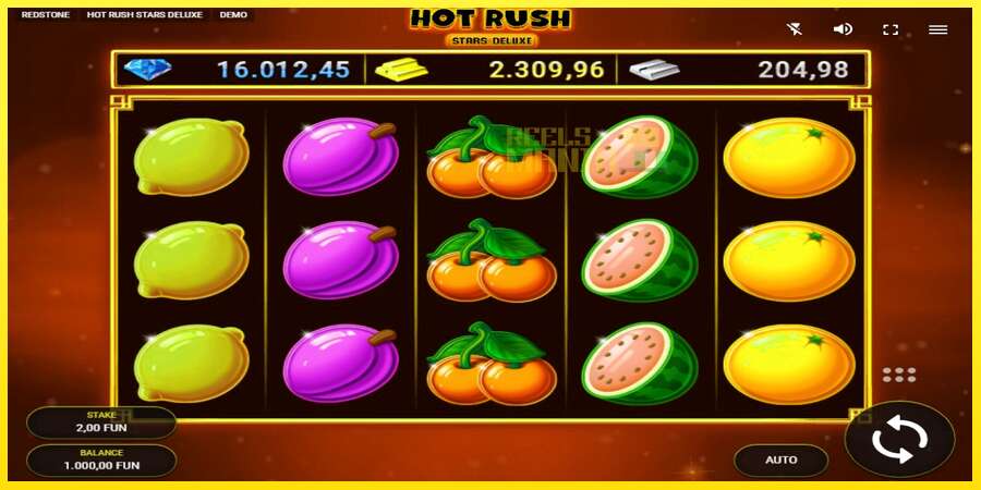 Riktiga pengar med en spelautomat Hot Rush Stars Deluxe, bild 1