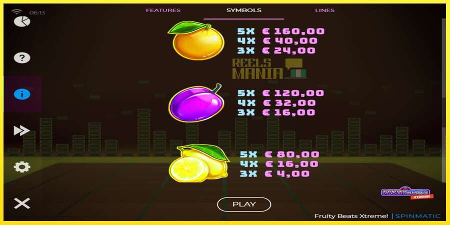 Riktiga pengar med en spelautomat Fruity Beats Xtreme, bild 5